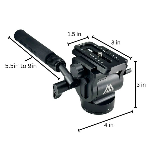 MUTNT Gear FH-6 Precision Fluid Head