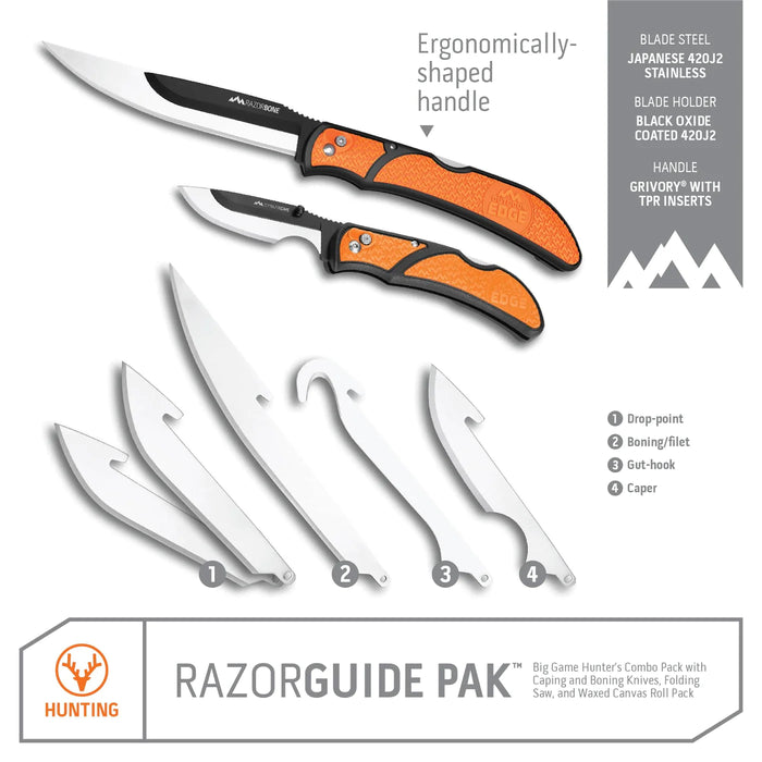 Outdoor Edge Razor Guide Pak