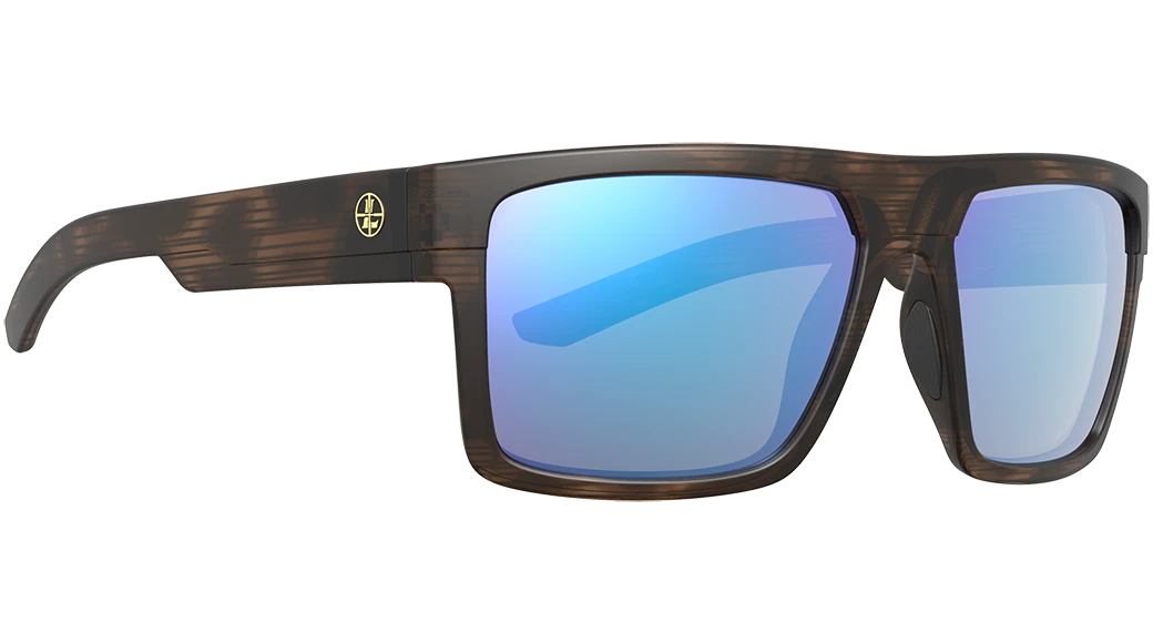 Leupold Becnara - Matte Tortoise, Blue Mirror - Polarized